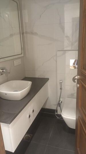 Bathroom in 3 BHK Builder Floor at New Rajinder Nagar – for Sale