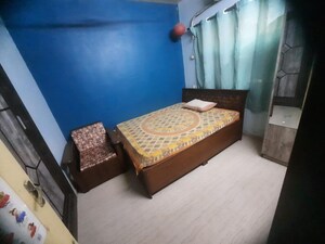 Bedroom in 1 BHK Apartment at Raunak Unnathi Woods Phase 4 And 5, Ghodbunder Road – for Rent