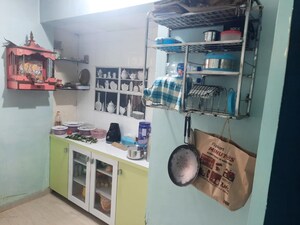 Kitchen in 1 BHK Apartment at Raunak Unnathi Woods Phase 4 And 5, Ghodbunder Road – for Rent