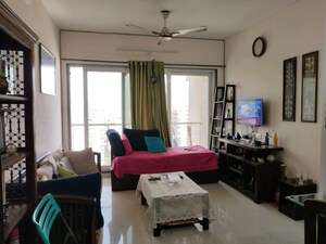 Living Room in 2 BHK Apartment at Kesar Symphony, Kharghar – for Sale