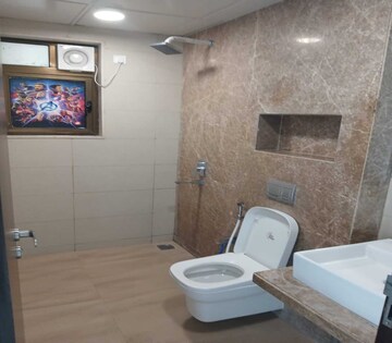 Bathroom in 3 BHK Apartment at Peninsula Celestia Spaces, Parel – for Rent
