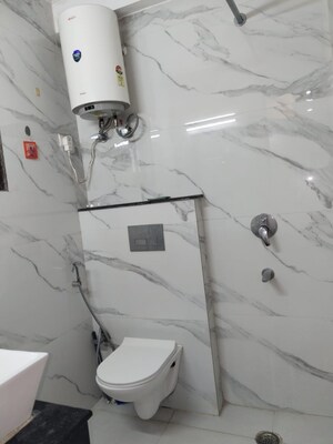 Bathroom in 2 BHK Builder Floor at Saket – for Rent