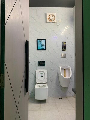 Bathroom in  Office Space at Sanjay Place – for Rent