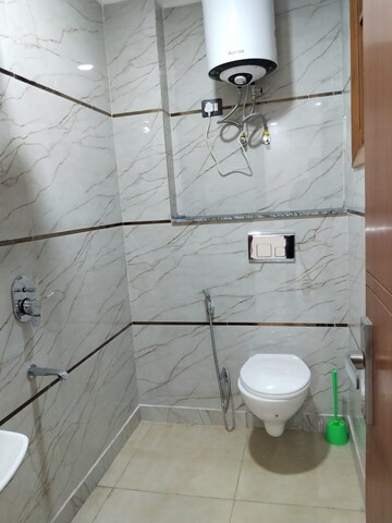 Bathroom in 2 BHK Builder Floor at Saket – for Rent