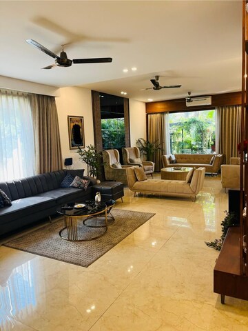 Living Room in 4 BHK Apartment at Barnala Green Lotus Avenue, Ambala Highway – for Rent