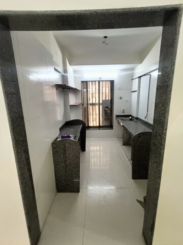 Building Lobby in 1 BHK Apartment at Gurukrupa Marina Enclave, Malad West – for Rent