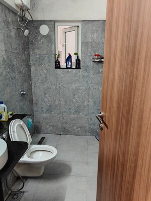 Bathroom in 3 BHK Apartment at VTP Celesta, Mohammadwadi – for Rent