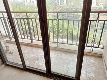 Balcony in 3 BHK Apartment at Ambience Creacions, Sector 22 – for Rent