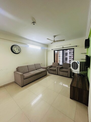 Living Room in 2 BHK Apartment at Bramha Suncity, Wadgaon Sheri – for Rent