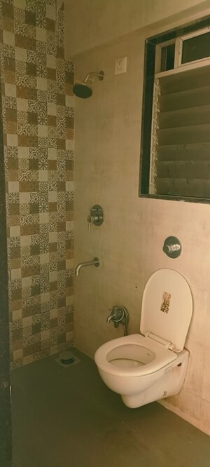 Bathroom in 1 BHK Apartment at Vihang Valley Phase 3, Kasarvadavali – for Rent