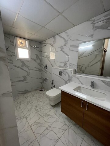 Bathroom in 3 BHK Apartment at August Grand, Sarjapur Road – for Rent