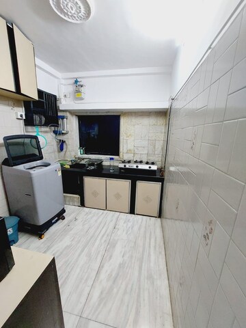 Kitchen in 2 BHK Apartment at Sagar Sangam, Bandra West – for Rent