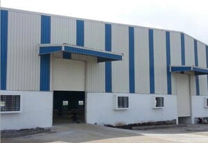  Warehouse – Exterior View View at Wagholi - for Rent