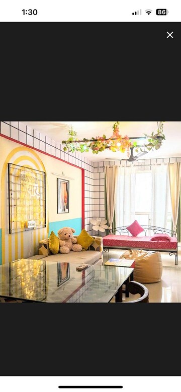 Living Room in 1 RK Apartment at Logix Blossom Zest, Sector 143 – for Rent