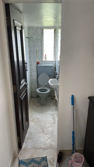Bathroom in 1 BHK Apartment at Kalpataru Amare, Juhu – for Rent