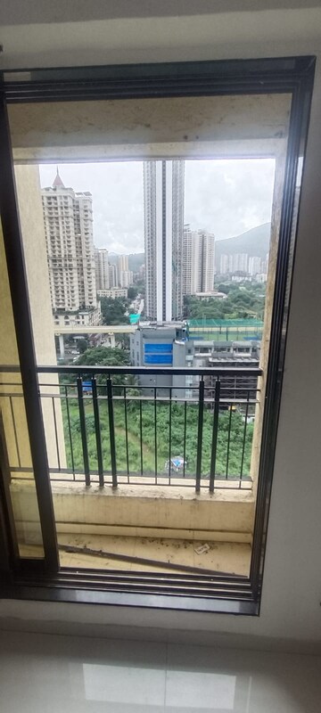 Balcony in 1 BHK Apartment at Velocity Hill Spring, Ghodbunder Road – for Rent