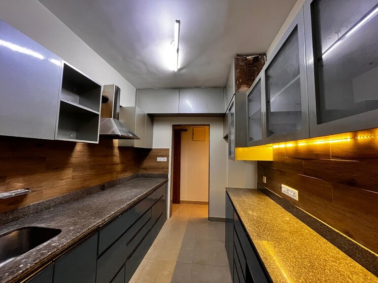 Kitchen, oxford-premium 3.5 Bedroom 1700 Sq.Ft. Apartment In Wanowrie Pune 9255112