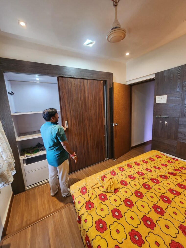 Bedroom, vijay-garden 1 Bedroom 450 Sq.Ft. Apartment In Ghodbunder Road Thane 9255183