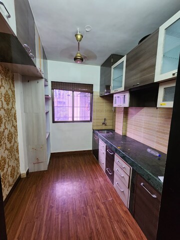 Kitchen in 1 BHK Apartment at Vijay Garden, Ghodbunder Road – for Rent