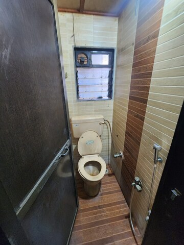 Bathroom in 1 BHK Apartment at Vijay Garden, Ghodbunder Road – for Rent