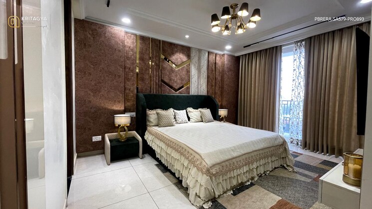 Bedroom, the-suman-marvelous 3 Bedroom 1895 Sq.Ft. Apartment In Ramgarh Bhudda Zirakpur 9255188