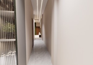 Building Lobby in 3 BHK Independent House at Nipania – for Sale