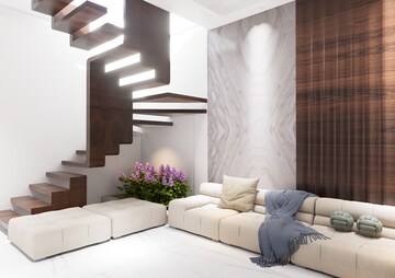 Staircase in 3 BHK Independent House at Nipania – for Sale