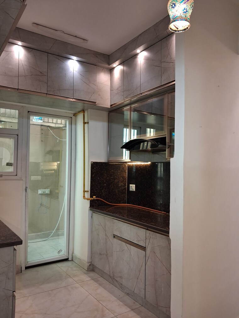 Kitchen, upavp-ganga-yamuna-and-hindon-enclave 2 Bedroom 1100 Sq.Ft. Apartment In Pratap Vihar Ghaziabad 9255279