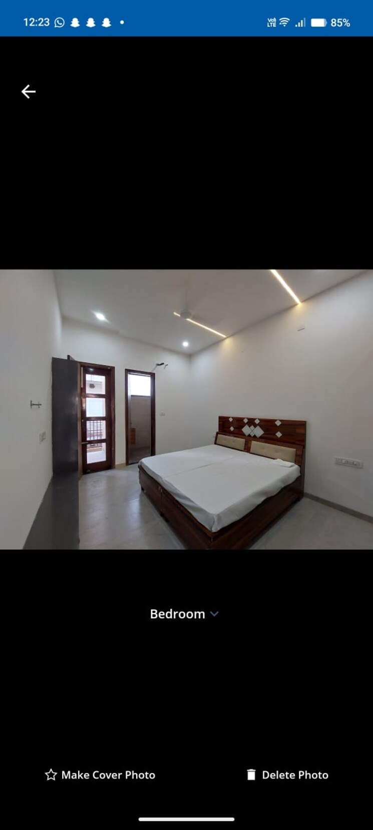 Bedroom, aerocity 2 Bedroom 1150 Sq.Ft. Builder Floor In Aerocity Mohali 9255425