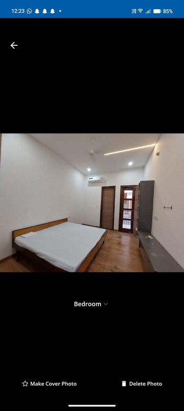 Bedroom in 2 BHK Builder Floor at Aerocity – for Rent