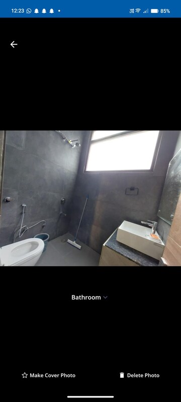 Bathroom in 2 BHK Builder Floor at Aerocity – for Rent