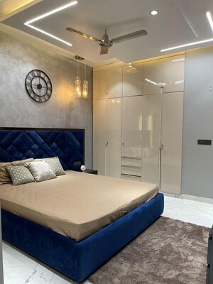 Bedroom in 1 BHK Builder Floor at Greater Kailash I – for Rent