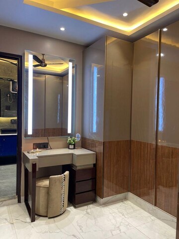 Kitchen in 1 BHK Builder Floor at Greater Kailash I – for Rent