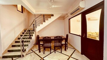 Staircase in 2 BHK Builder Floor at Greater Kailash I – for Rent