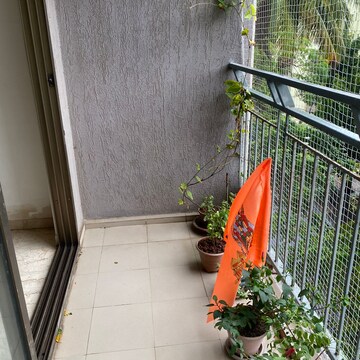 Balcony in 2 BHK Apartment at Dn Nagar – for Rent
