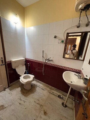 Bathroom in 2 BHK Apartment at Palam Vihar Residents Association, Palam Vihar – for Rent