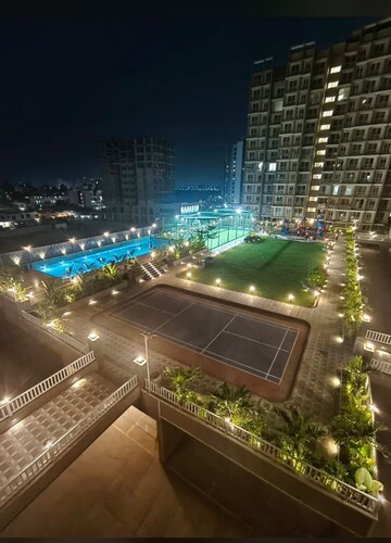 Swimming Pool in 2 BHK Apartment at Juhi Niharika Residency, Kharghar Sector 34 – for Sale