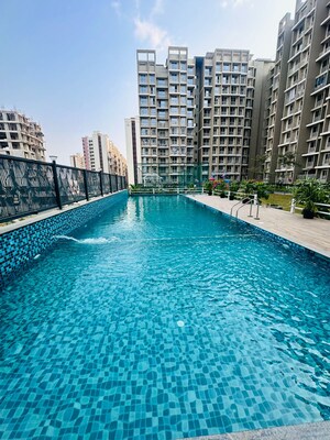 Swimming Pool in 2 BHK Apartment at Juhi Niharika Residency, Kharghar Sector 34 – for Sale