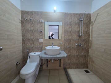 Bathroom in 1 BHK Apartment at Shroff Srushti, Baner – for Rent