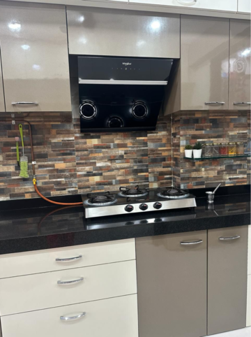 Kitchen in 2 BHK Apartment at Siddharth Geetanjali Sujay, Kharghar Sector 34c – for Rent