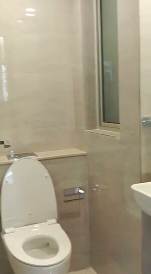 Bathroom in 1 BHK Apartment at Hiranandani Regent Hill, Powai – for Rent