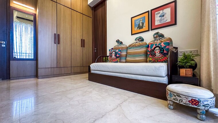 Living Room, runwal-the-reserve 3 Bedroom 1500 Sq.Ft. Apartment In Worli Mumbai 9255986