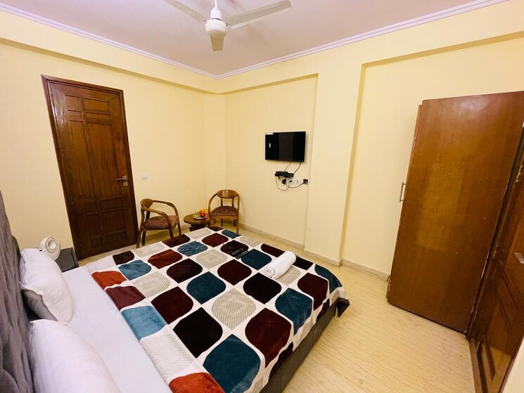 Bedroom, saket 4 Bedroom 2700 Sq.Ft. Builder Floor In Saket Delhi 9255991