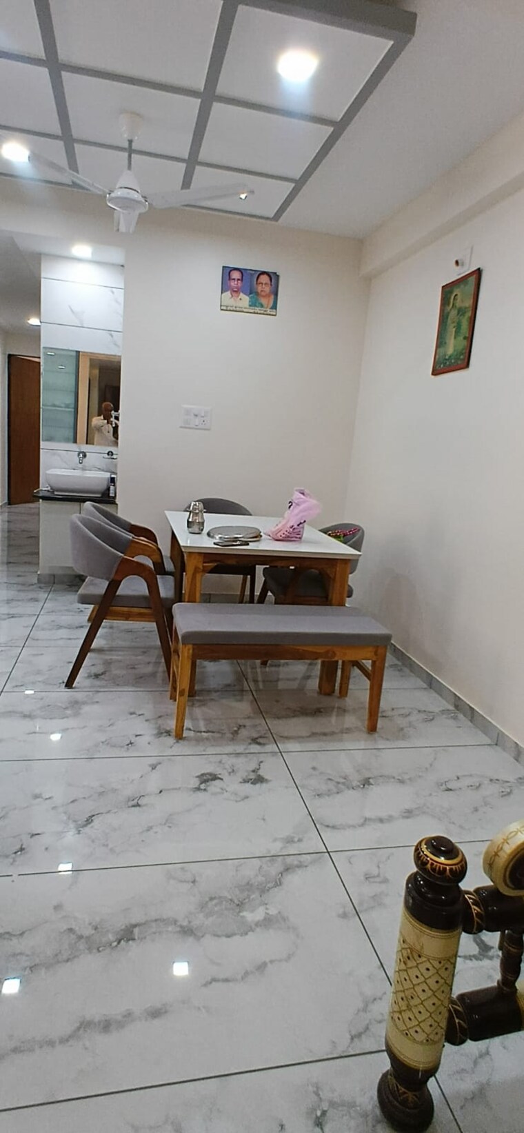 Living Room, sama savli road 4 Bedroom 1900 Sq.Ft. Apartment In Sama Savli Road Vadodara 9255985
