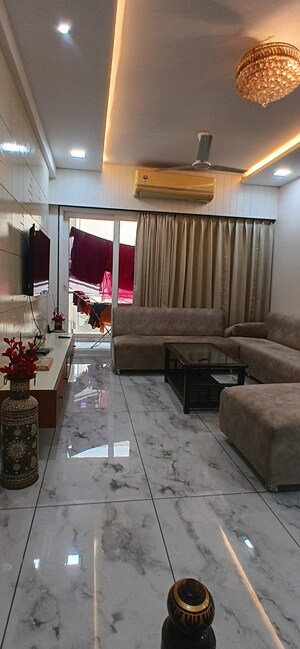 Living Room in 4 BHK Apartment at Sama Savli Road – for Sale