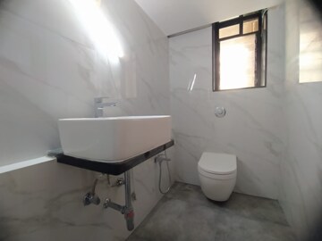 Bathroom in 2 BHK Apartment at K Raheja Vihar, Powai – for Rent