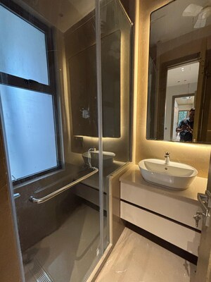 Bathroom in 4 BHK Builder Floor at Saket – for Rent