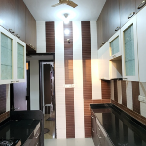 Kitchen in 3.5 BHK Apartment at Lodha Aria, Sindhu Nagar – for Rent