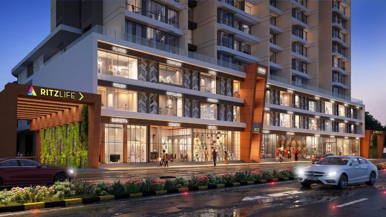 Exterior View, vikas-ritz 3 Bedroom 844 Sq.Ft. Apartment In Khadakpada Thane 9256059