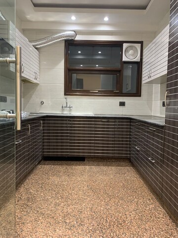 Kitchen in 4 BHK Builder Floor at Malviya Nagar – for Sale